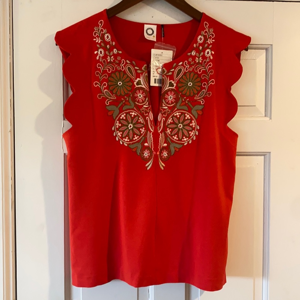 Anthropologie embellished top